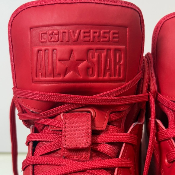 Converse All Star Bold Red High-Tops - Picture 2 of 8
